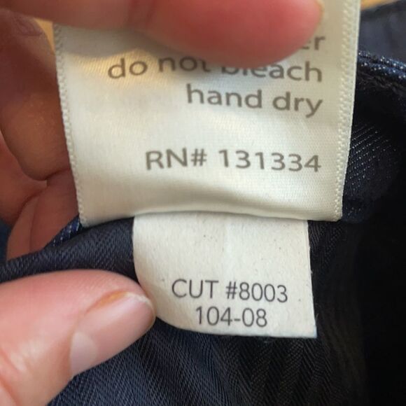 CHARLES PORTER DARK BLUE FLARE BOTTOMS BUN… - Picture 8 of 12